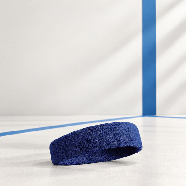 Cotton Terry Sports Headband for Men and Women
