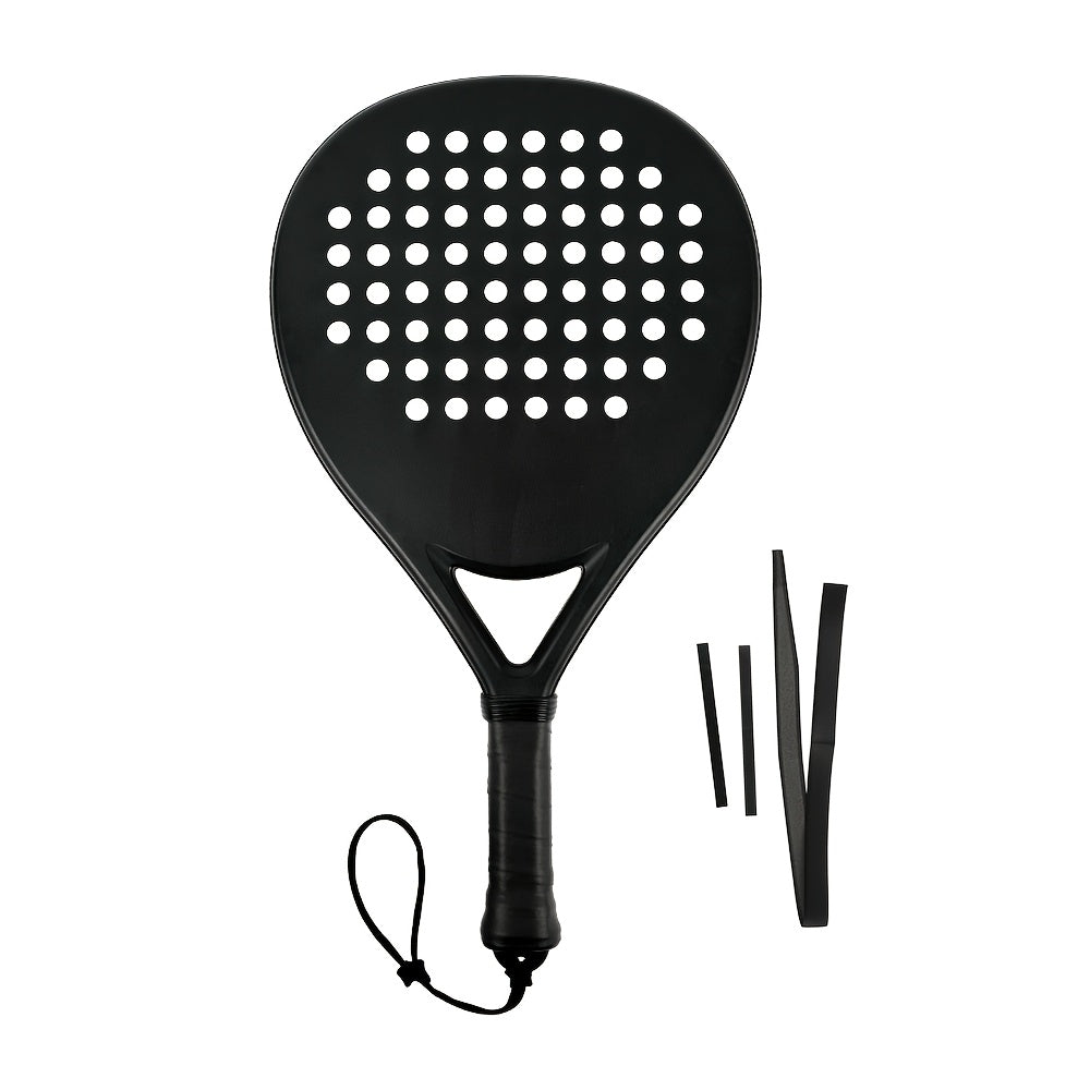 Matériau Composite en Fibre de Carbone - Panneau de Raquette / Un ensemble de pagaies noires unies