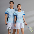 Printed Padel Sports Set for Men & Women – Breathable, Quick-Dry