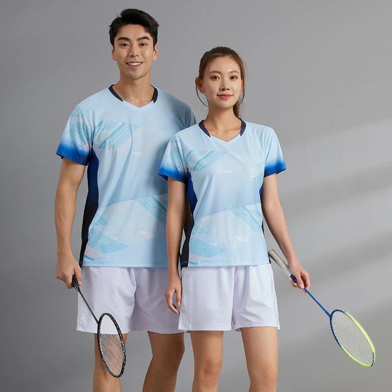 Printed Padel Sports Set for Men & Women – Breathable, Quick-Dry