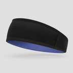 Breathable Wide Sports Headband with Mesh Panel