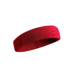 Cotton Terry Sports Headband for Men and Women