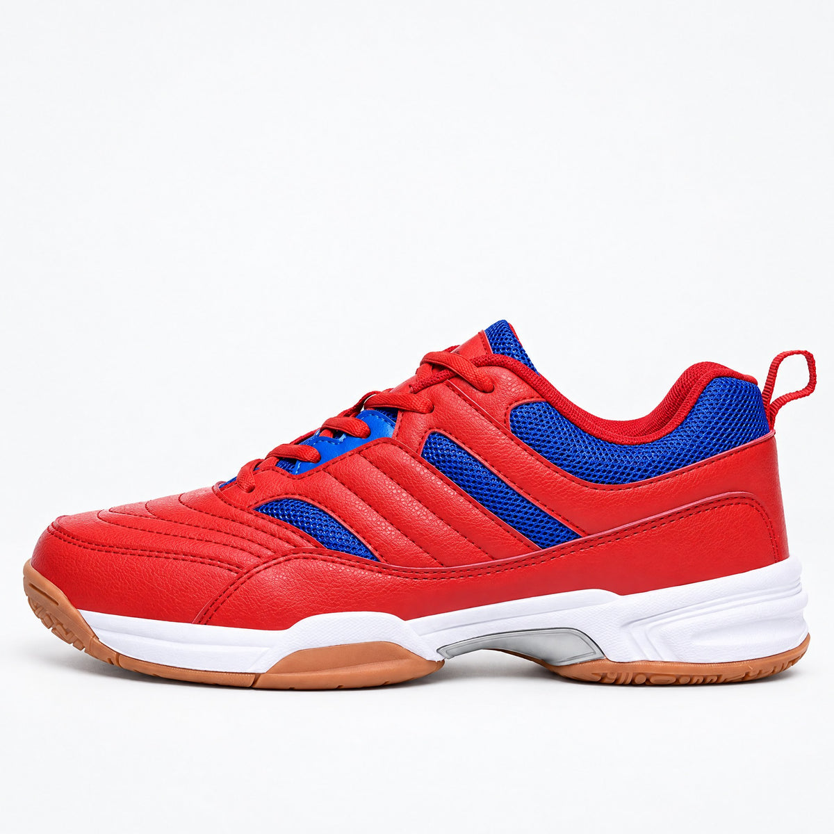 Lace-Up Court Shoes for Padel – Breathable Mesh & Gum Rubber Sole