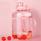 Large Sports Water Bottle with Straw and Handle – 1.7L or 2.5L