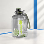 Large Sports Water Bottle with Straw and Handle – 1.7L or 2.5L