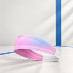 Lightweight Elastic Sports Headband with Quick-Dry Fabric