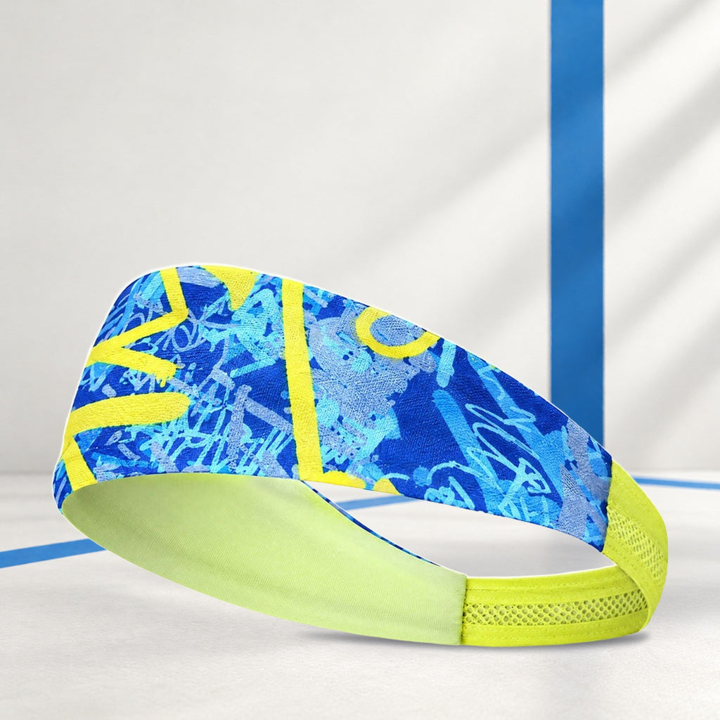 Lightweight Elastic Sports Headband with Quick-Dry Fabric