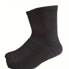 Men's Cushioned Padel Socks – 5 Pairs, Mid-Calf Sports Socks