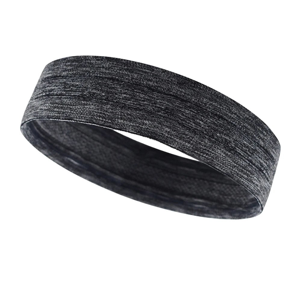 Non-Slip Sports Headband with Silicone Strip – Unisex