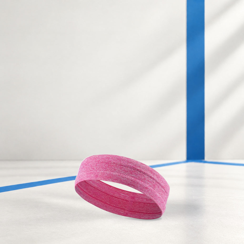 Non-Slip Sports Headband with Silicone Strip – Unisex