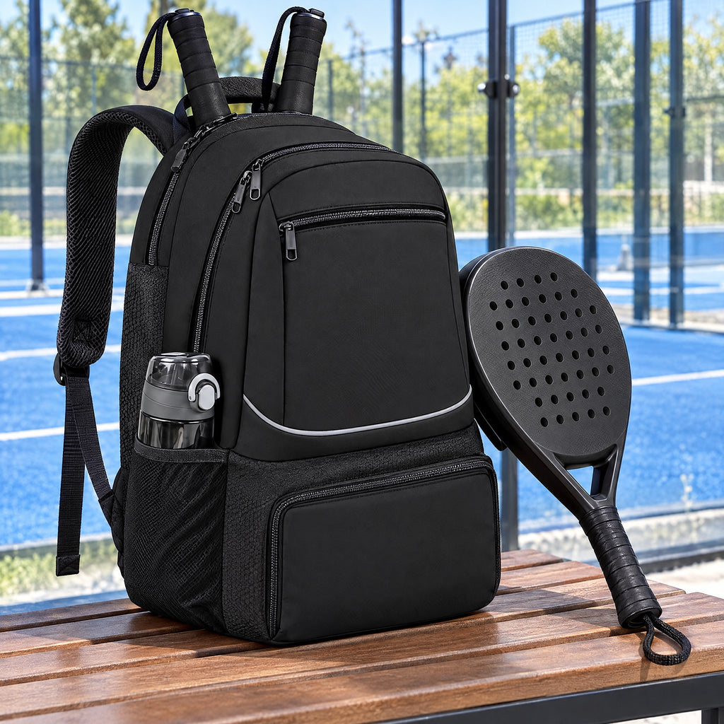 Padel Backpack for 2 Rackets with Ventilated Shoe Compartment