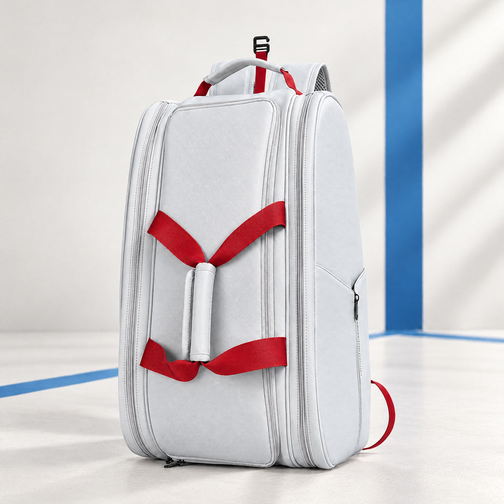 Padel Racket Backpack with Insulated Racket Pocket & Shoe Compartment