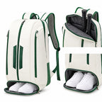 Padel Racket Backpack with Shoe Compartment – Water-Resistant, Unisex