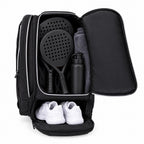 Padel Racket Backpack with Shoe Compartment – Waterproof, 2 Rackets