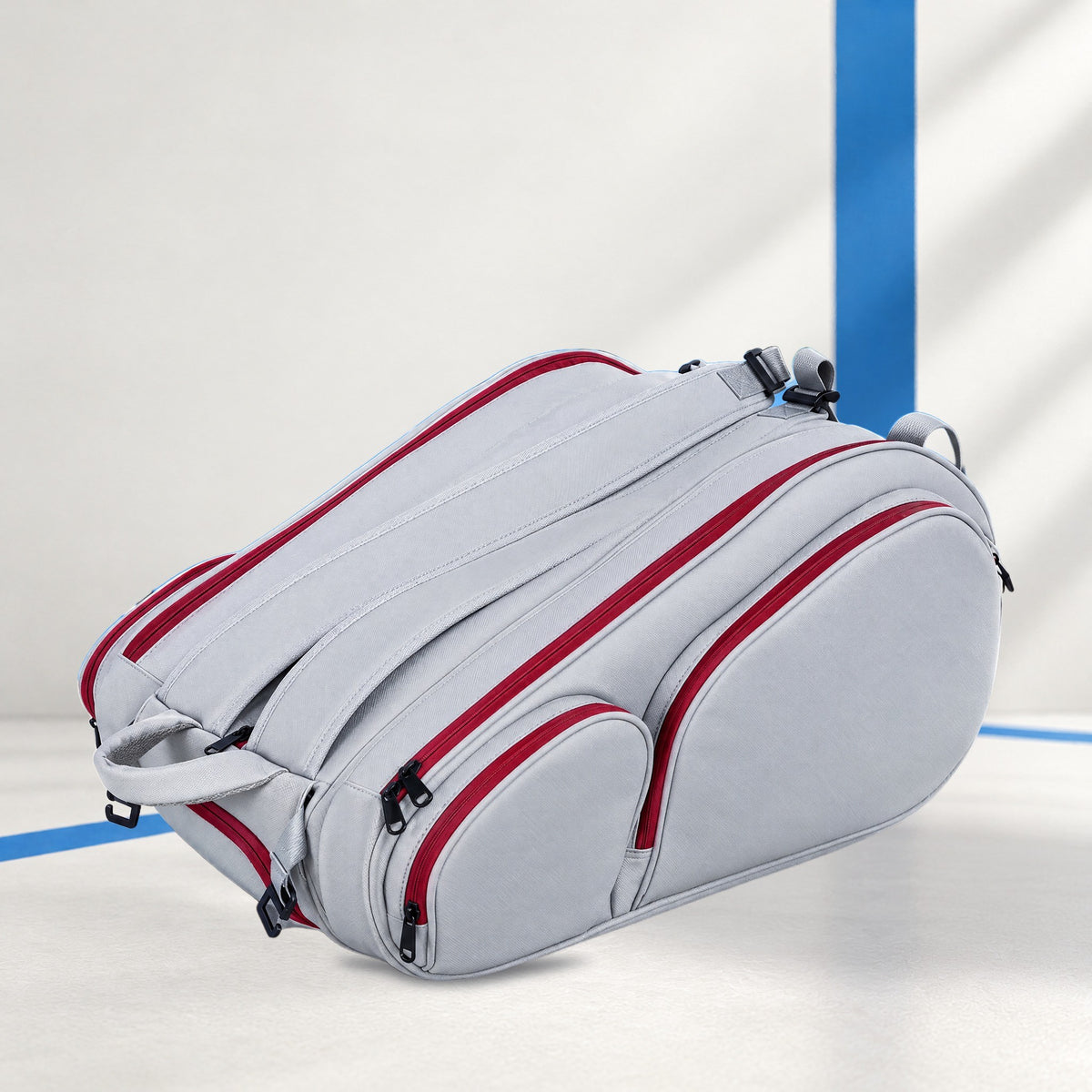 Padel Racket Bag with Insulated Shoe Compartment – Backpack Straps