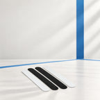 Padel Racket Edge Protection Strips – Black and White