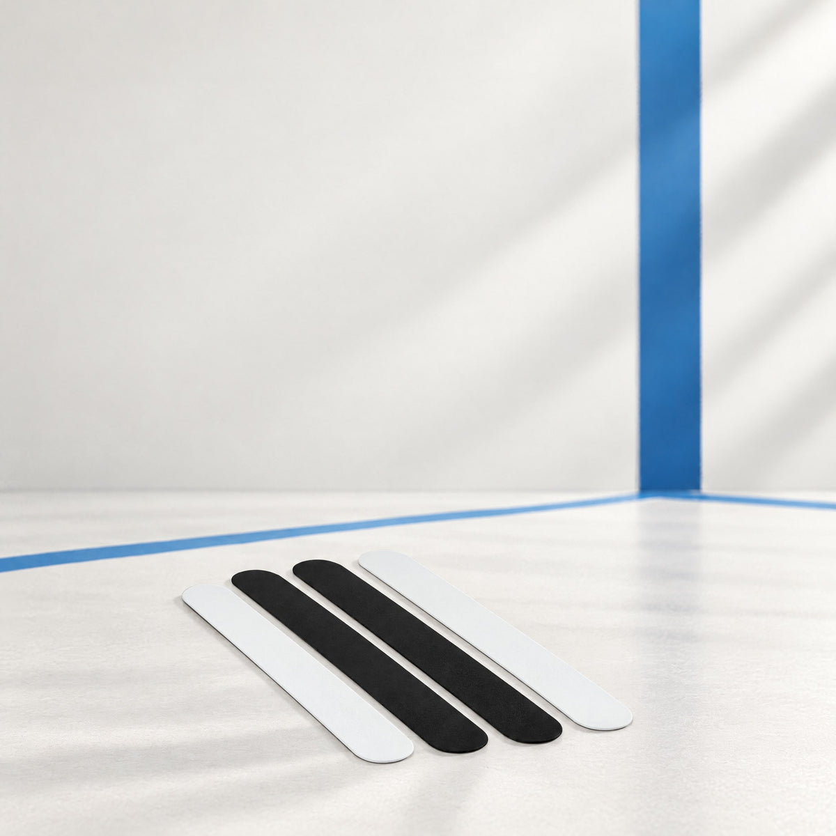 Padel Racket Edge Protection Strips – Black and White