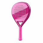 Padelviro Blossom Fibreglass Diamond Padel Racket – Pink, with Cover