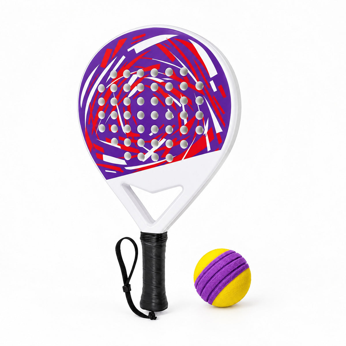 Padelviro Bounce Padel Starter Set with Soft Foam Ball – Home Practice