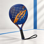 Padelviro Comet Carbon Padel Racket – Blue & Orange, Beginner