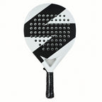 Padelviro Contrast Carbon Round Padel Racket – 360g, with Cover
