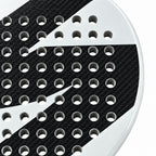 Padelviro Contrast Carbon Round Padel Racket – 360g, with Cover