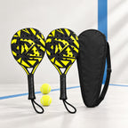 Padelviro Duo Padel Racket Set for Two – Carbon, EVA Memory Foam, Bag & Balls