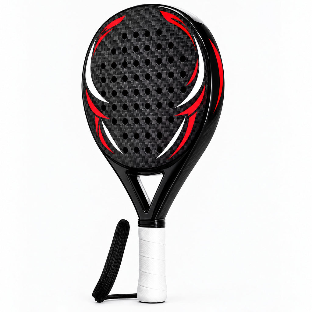 Padelviro Eclipse 12K Carbon Round Padel Racket – 38 mm, Control