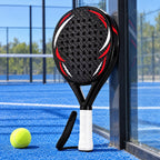 Padelviro Eclipse 12K Carbon Round Padel Racket – 38 mm, Control