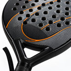 Padelviro Ember Carbon Padel Racket – Black & Orange, Beginner