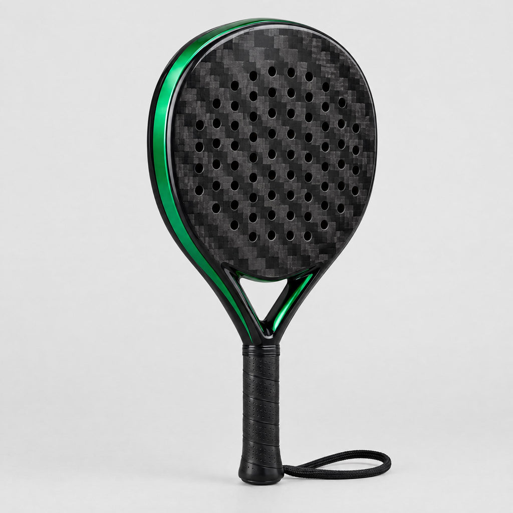 Padelviro Flow 12K Carbon Padel Racket – EVA Memory Foam Core
