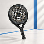 Padelviro Halo Carbon Round Padel Racket – 360g, with Cover