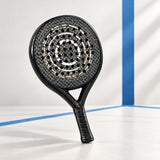 Padelviro Halo Carbon Round Padel Racket – 360g, with Cover