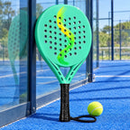Padelviro Mint Carbon Round Padel Racket with Bag – 38 mm