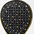 Padelviro Onyx 24K Carbon Padel Racket with Cover – Black & Gold