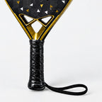 Padelviro Onyx 24K Carbon Padel Racket with Cover – Black & Gold