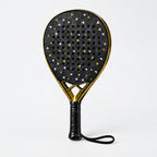 Padelviro Onyx 24K Carbon Padel Racket with Cover – Black & Gold