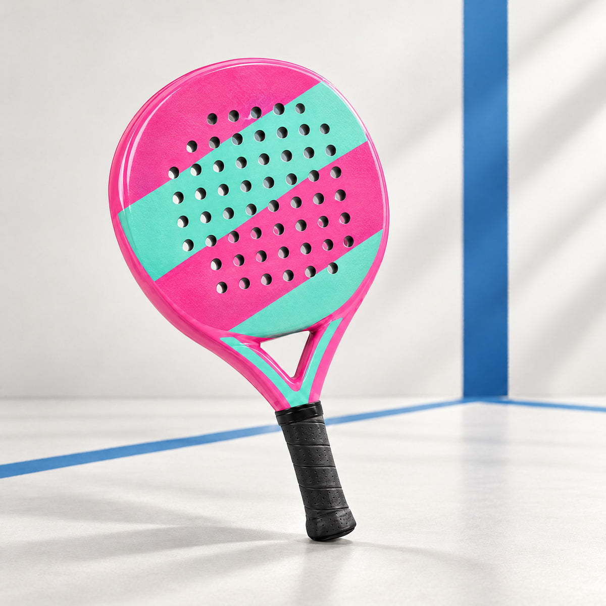 Padelviro Orbit Carbon Padel Racket – EVA Memory Foam, 367g