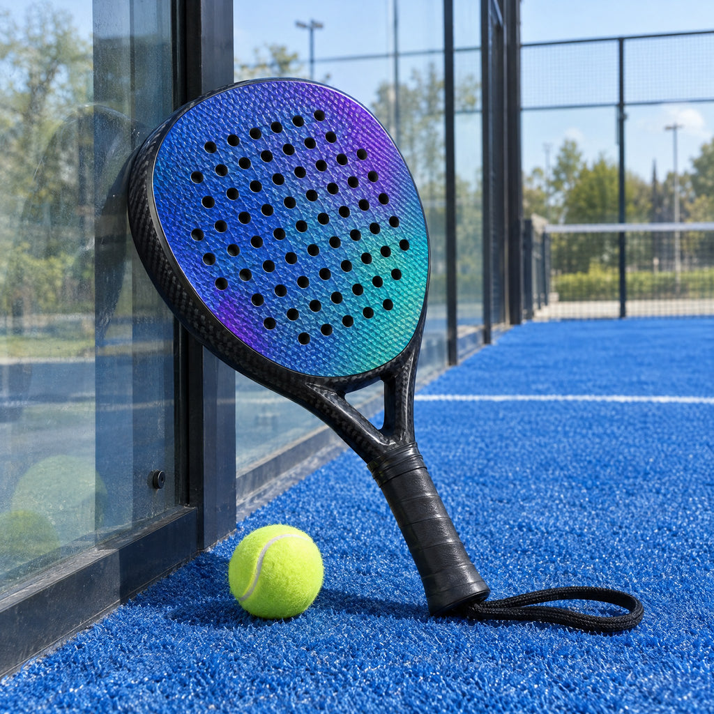 Padelviro Prism 3D Carbon Padel Racket – Colour-Changing Face