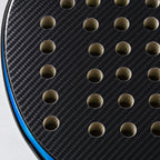 Padelviro Rally Carbon Round Padel Racket – EVA Core, 360g, With Cover