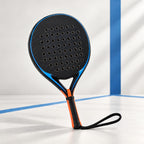 Padelviro Rally Carbon Round Padel Racket – EVA Core, 360g, With Cover