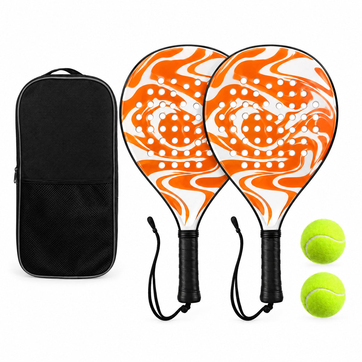 Padelviro Rookie Beginner Padel Racket – Soft EVA Core, Set or Single