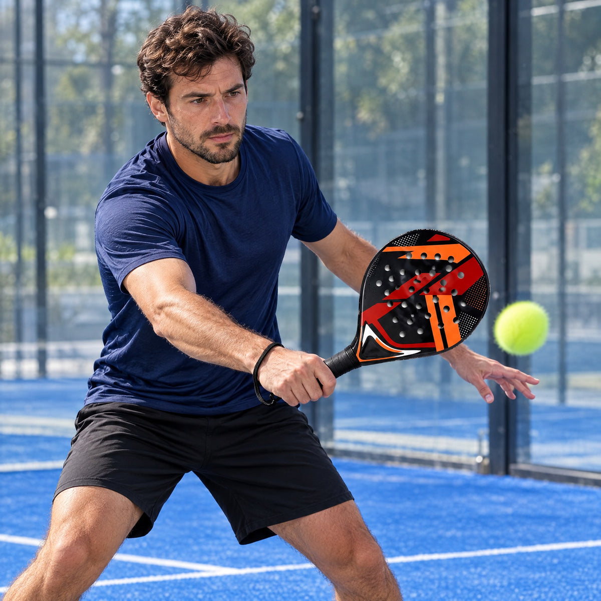 Padelviro Rookie Beginner Padel Racket – Soft EVA Core, Set or Single