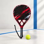 Padelviro Scarlet Fibreglass Padel Racket Set with Ball – Beginner