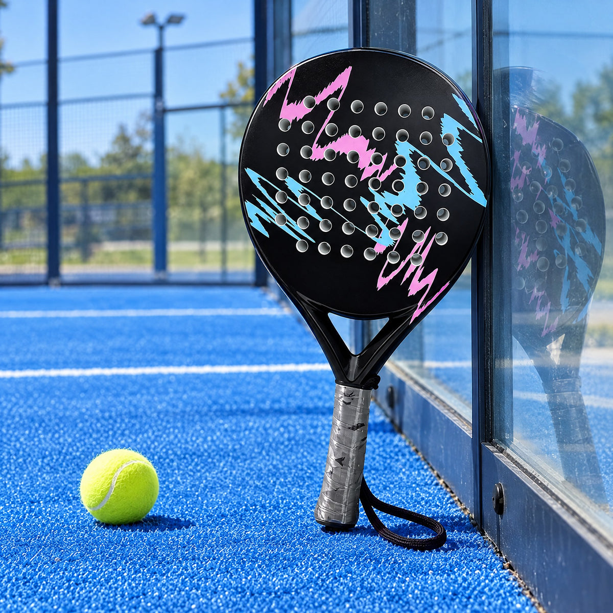 Ready for its first match on court