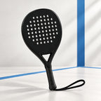 Padelviro Shadow Plain Black Carbon Padel Racket – Beginner
