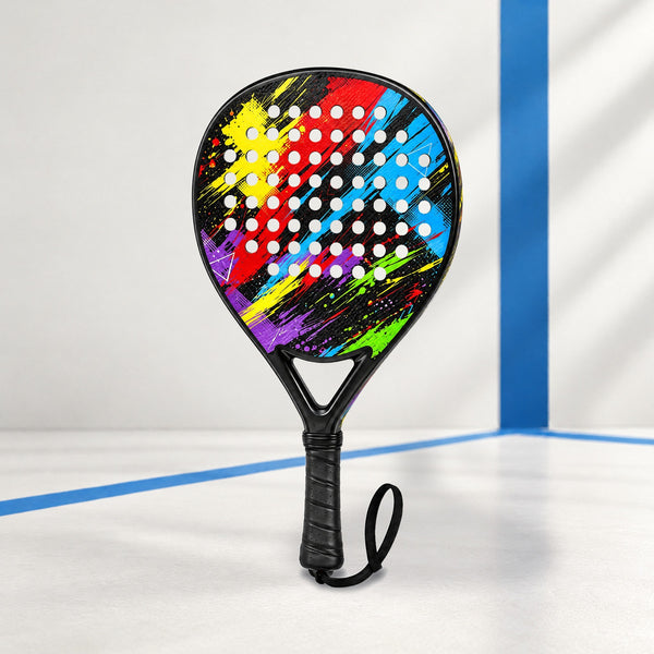 Padelviro Splash Carbon Padel Racket – Graffiti Design, Beginner