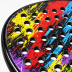 Padelviro Splash Carbon Padel Racket – Graffiti Design, Beginner