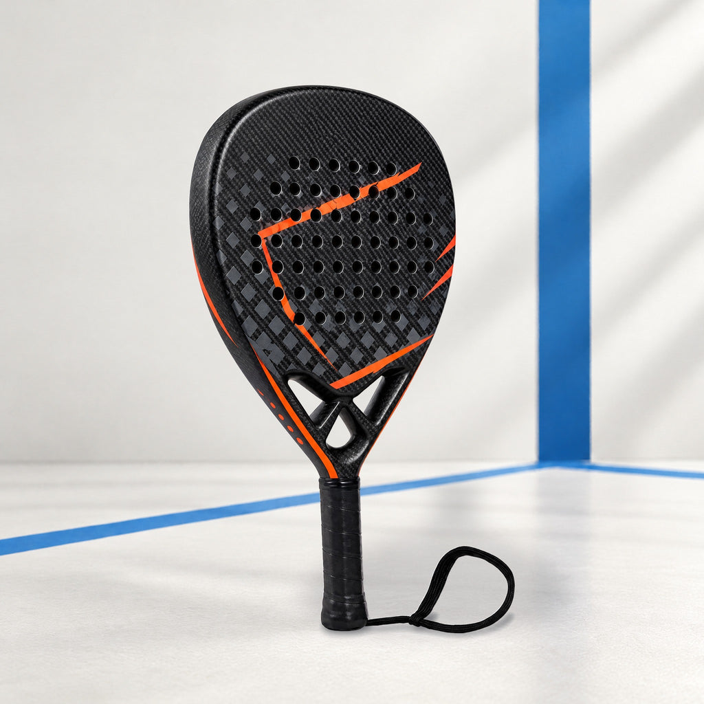 Padelviro Storm Carbon Diamond Padel Racket – Kevlar Reinforced, 38mm