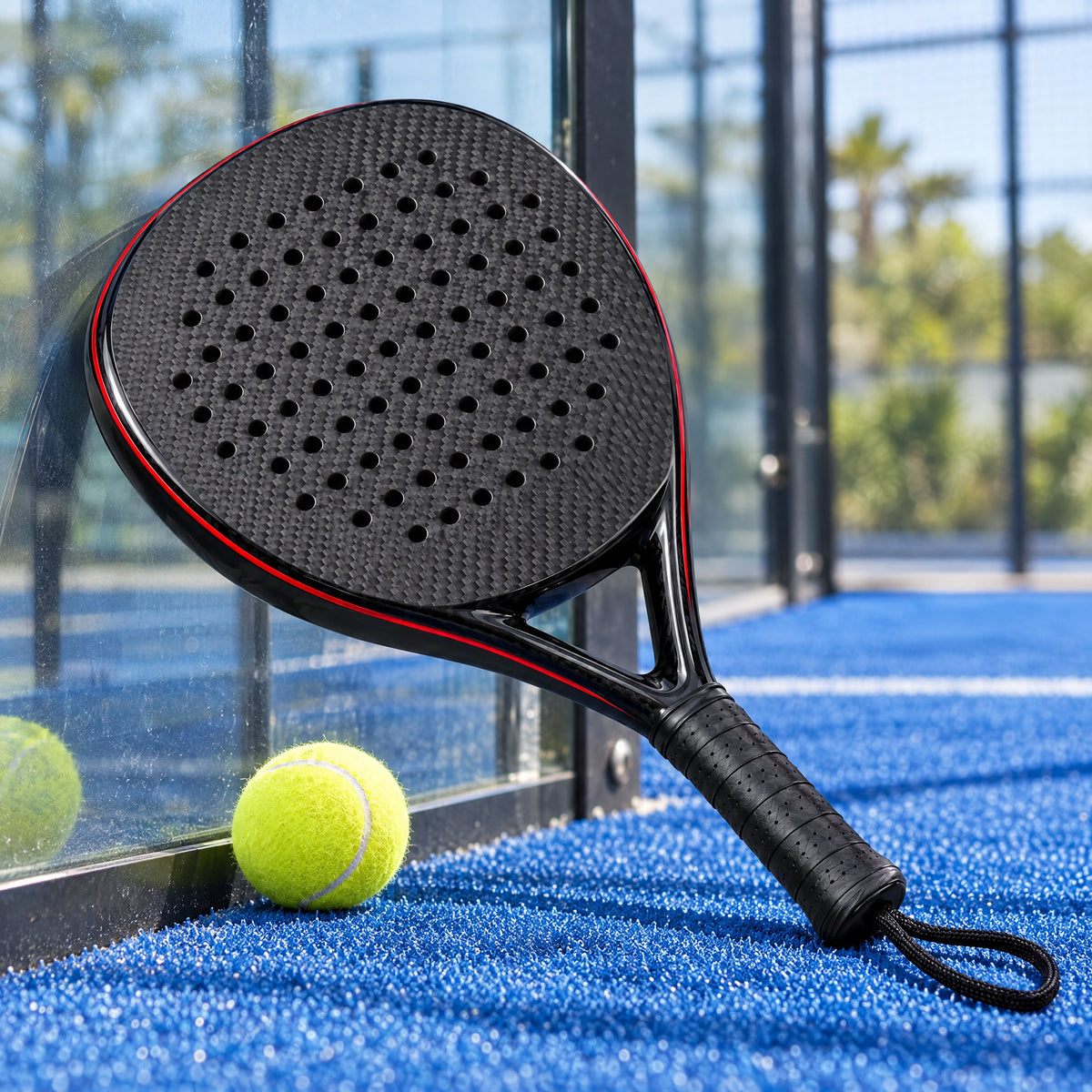 Padelviro Summit 24K Carbon Padel Racket – Lightweight